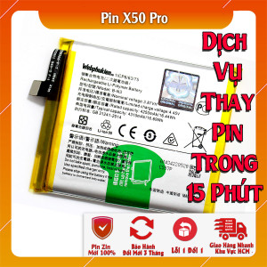 Pin Webphukien cho Vivo X50 Pro Việt Nam B-N3 4315mAh 